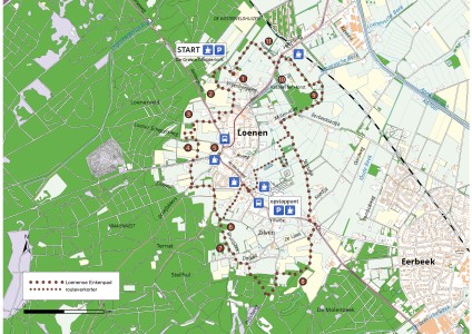 Route Loenens Enkenpad